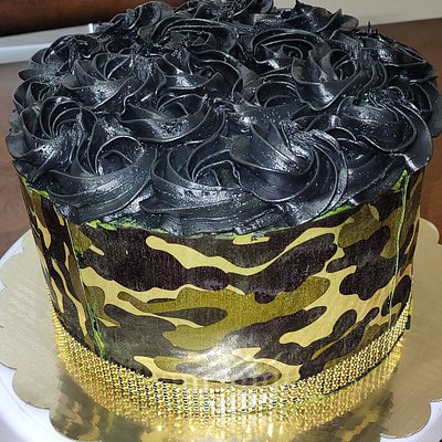 Camo Cake