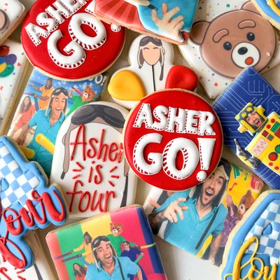 Danny Go! Birthday Cookies