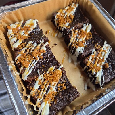 Biscoff Loaded Brownies