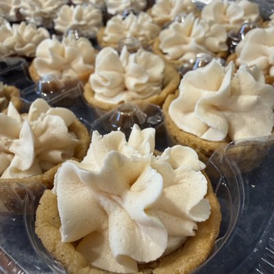 Cookie And Brownie Bites With Buttercream