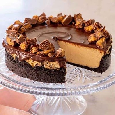 Peanut Butter Cheesecake 10-12 Servings 