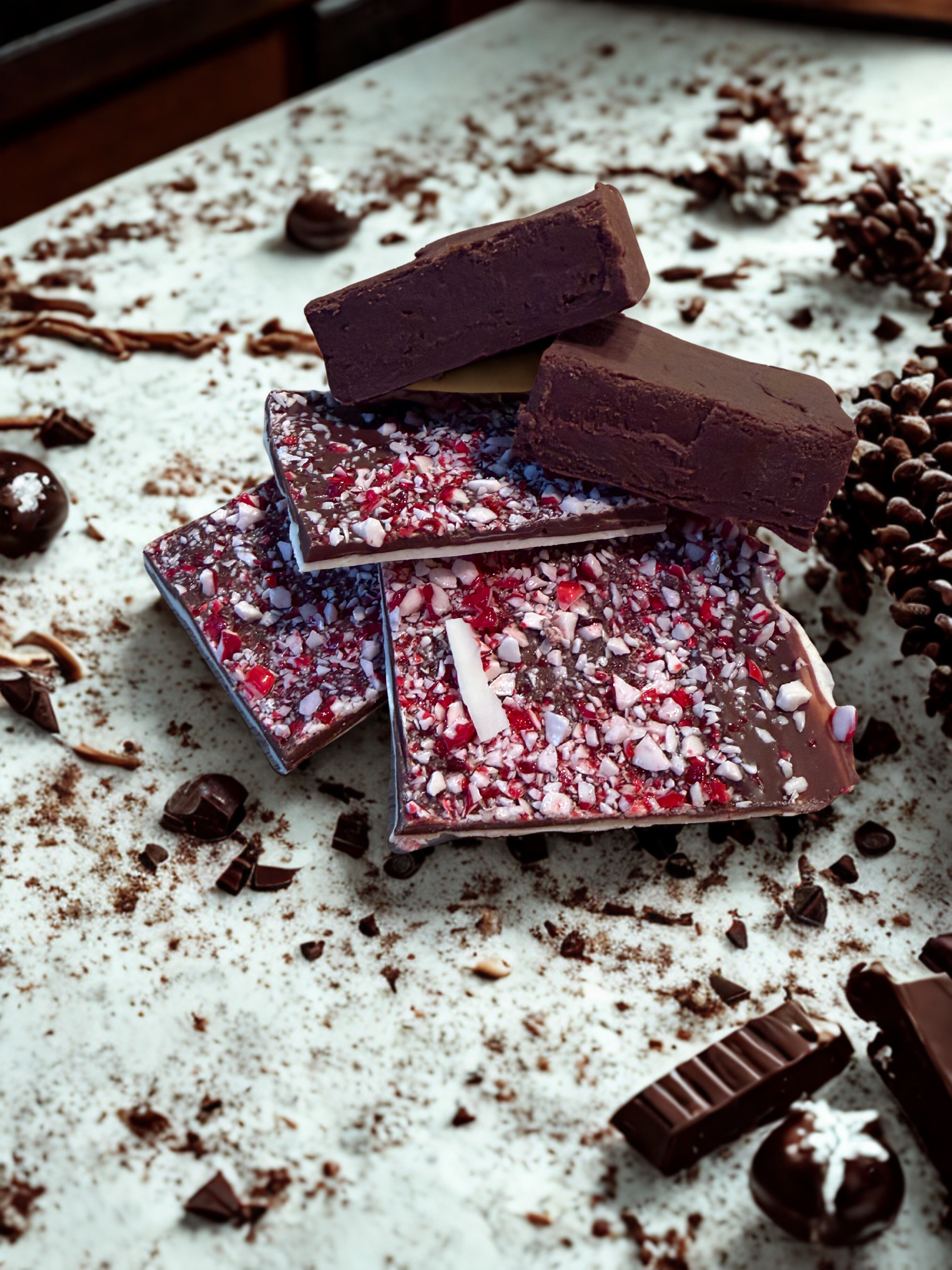 Peppermint Bark~Sold By The Ounce 