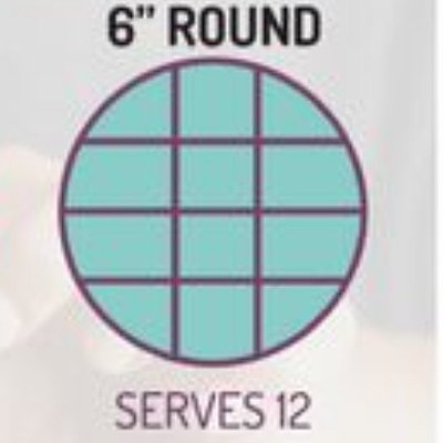 6in Double Layer Cake 