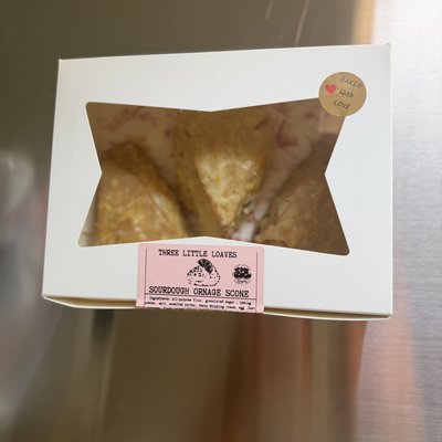 Sourdough  Orange Scones (3pack)