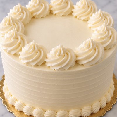 Vanilla Cake With Buttercream 