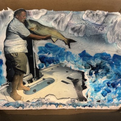 Custom portrait Cake