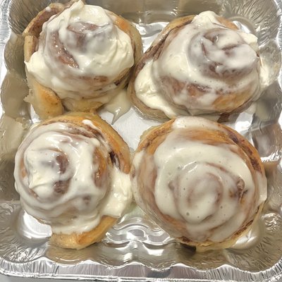 Organic Sourdough Cinnamon Roll (4 Count)