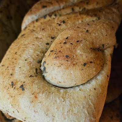 Pesto Sourdough Bread 