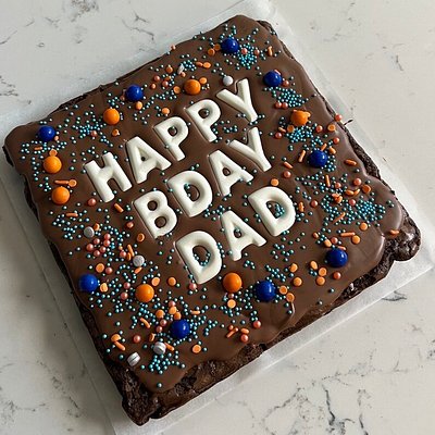 Customizable Brownie Slab