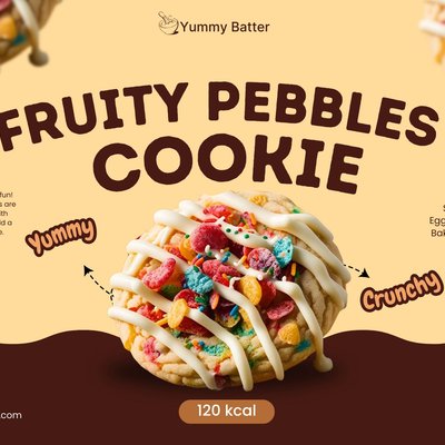 Fruity Pebbles Cookie
