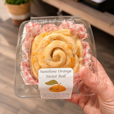 Sunshine Orange Sweet Rolls