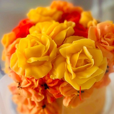 Buttercream Flower Cake