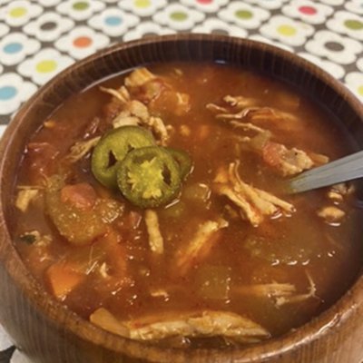 Buffalo Chicken Chili 