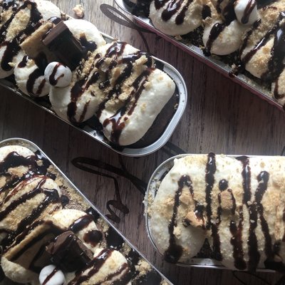 s’mores mini cakes 🍫