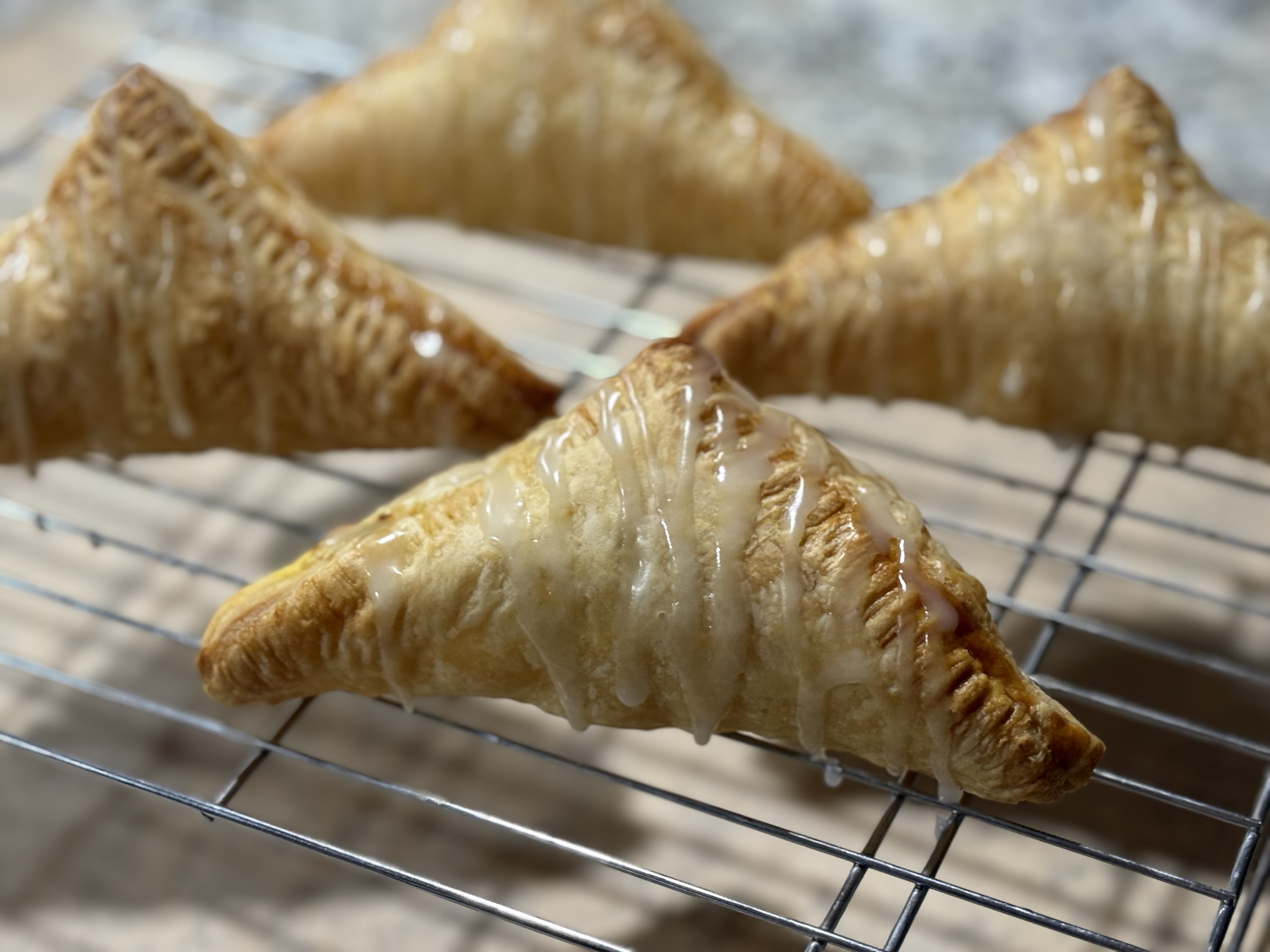 Raspberry Turnovers- 4 Count 