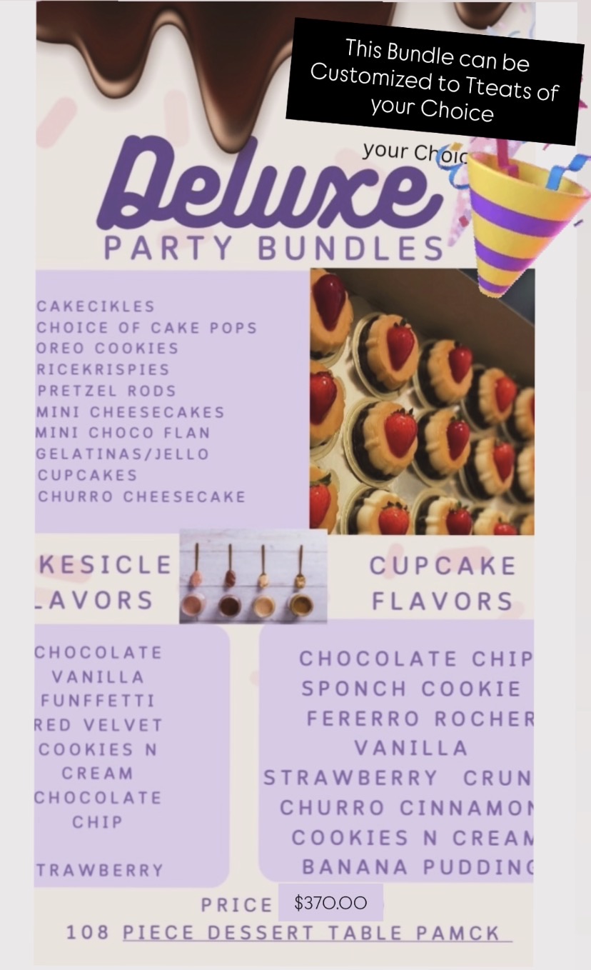 Deluxe Treat Party Bundle 9Dz.