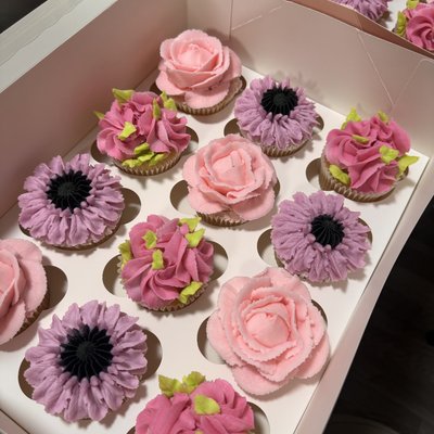 Floral Cupcakes