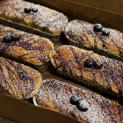 Blueberry Glaze 🫐Lemon 🍋 Mini Cake 
