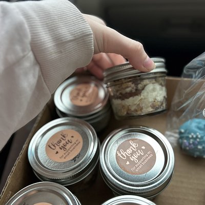 Cookie and cream Jar Small