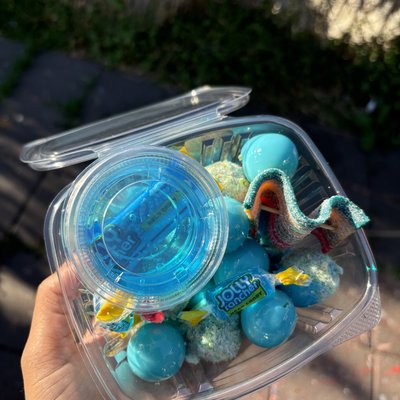 Blue jolly Rancher Grapes