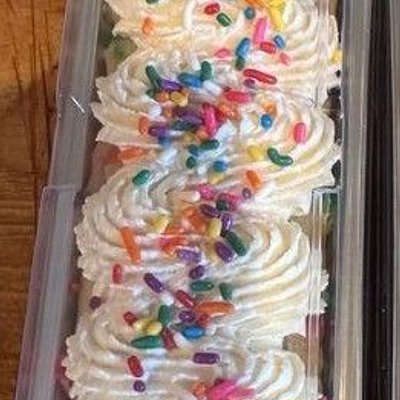 Birthday Mini Loaf Pan Cake 