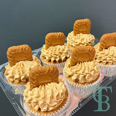 Cookie Butter Indulgence Cupcakes