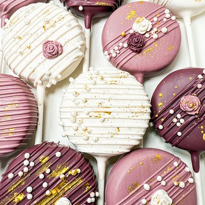 Cake Pops (flat disc shape) (12)