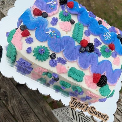 Qtr Sheet Cake - Feeds About 24
