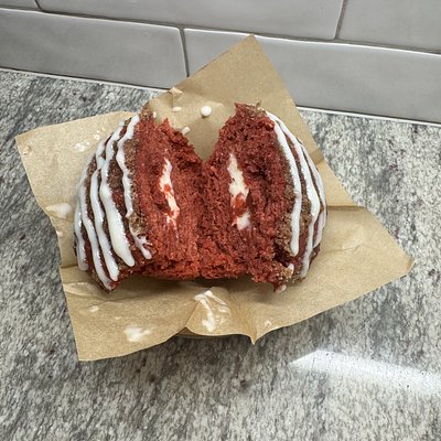 Red Velvet Sourdough Muffin