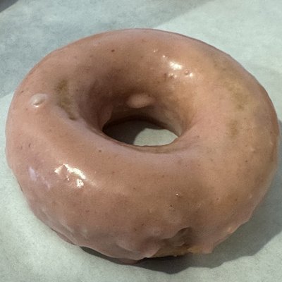 Strawberry Cream Donut