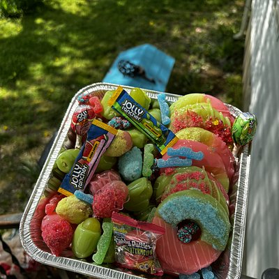 Candied Fruit Platters