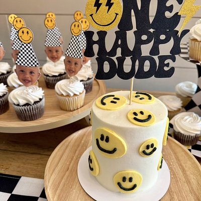 4” Smash Cake 