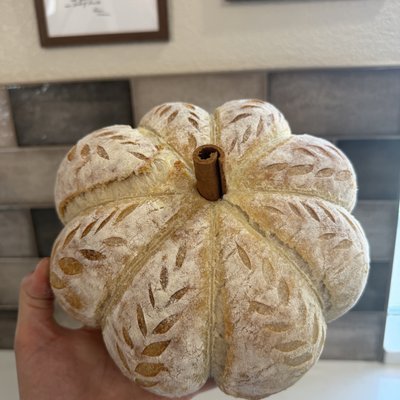 Pumpkin shaped Traditional loaf 