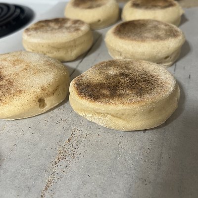 Sourdough English Muffins