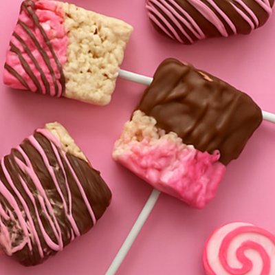 Chocolate Covered Rice Krispys (1/2 Dozen) 