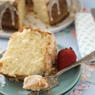 Lemon Crunch Pound Cake