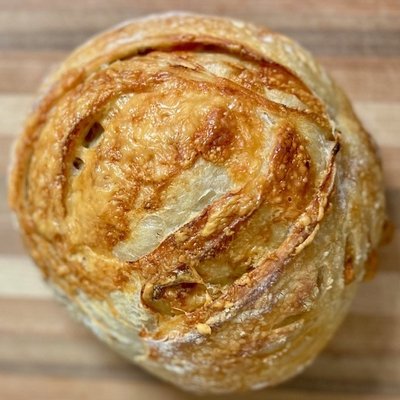 Garlic Parmesan Round