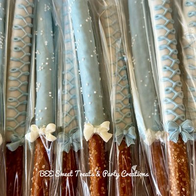 Dipped Pretzels 