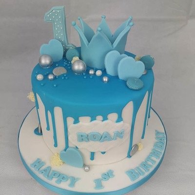 6” Prince Birthday Cake 10 People