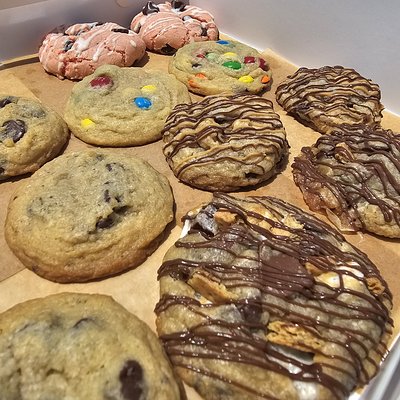 Mixed Box Of Cookies - Regular Size ‐ Half Dozen Or Dozen