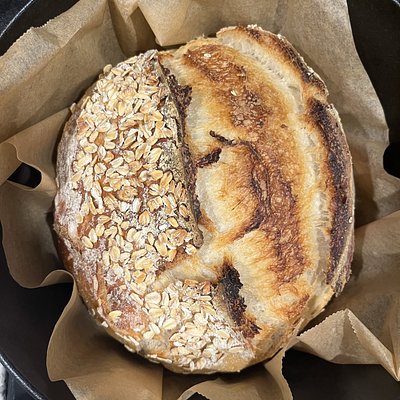 Organic Oat & Honey Sourdough 