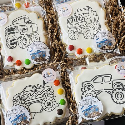 Custom Order - 4 -Paint Your Own Sugar Cookies