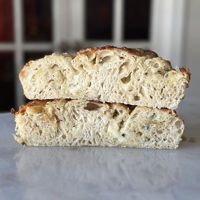 French Onion Focaccia 9”