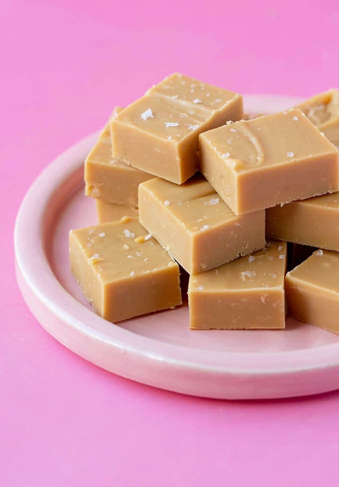Salted Caramel Fudge