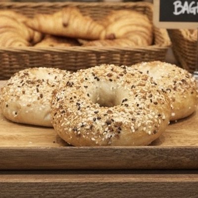 Sourdough Everything Bagels