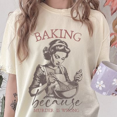Baking because murder Is wrong