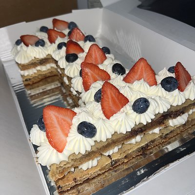 2 Layer Letter/Number Cookie Cake 