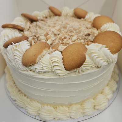   2 Layer 8-in Banana Pudding Cake