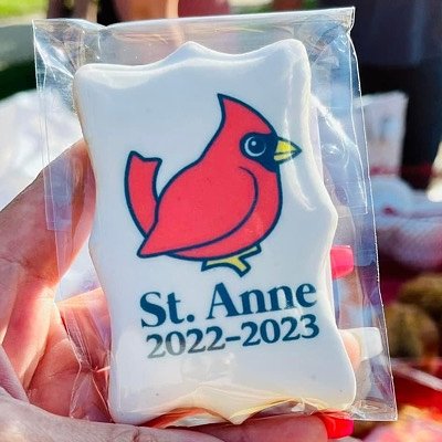 Custom Printed Cookie Dozen, Basic Shape, Image Covers 50% Or Less Of Cookie Surface, 1 Design