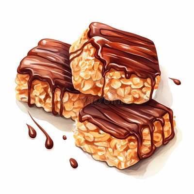 Dipped Rice Krispies 